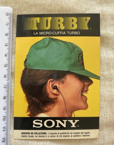 Adesivo sony turby - turby, la